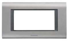 Viko Panasonic Thea 7M Sistema Chrome Matt+Füme Çerçeve - WVTF18475KD-TR