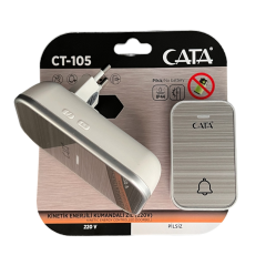 Cata Uzaktan Kumandalı Zil Kinetik Enerjili 220 volt CT-105