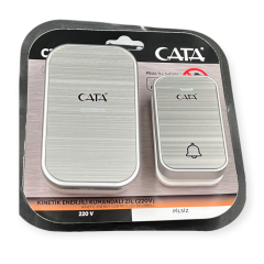 Cata Uzaktan Kumandalı Zil Kinetik Enerjili 220 volt CT-105