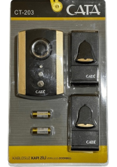 Cata Uzaktan Kumandalı Zil (1 Zil + 2 Buton) CT-203