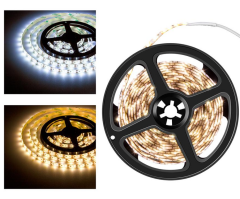 Cata 12 Volt Dış Mekan IP44 Slikonlu 10 Çipli Şerit Led Günışığı 3200k CT-4488 [5 Metre]