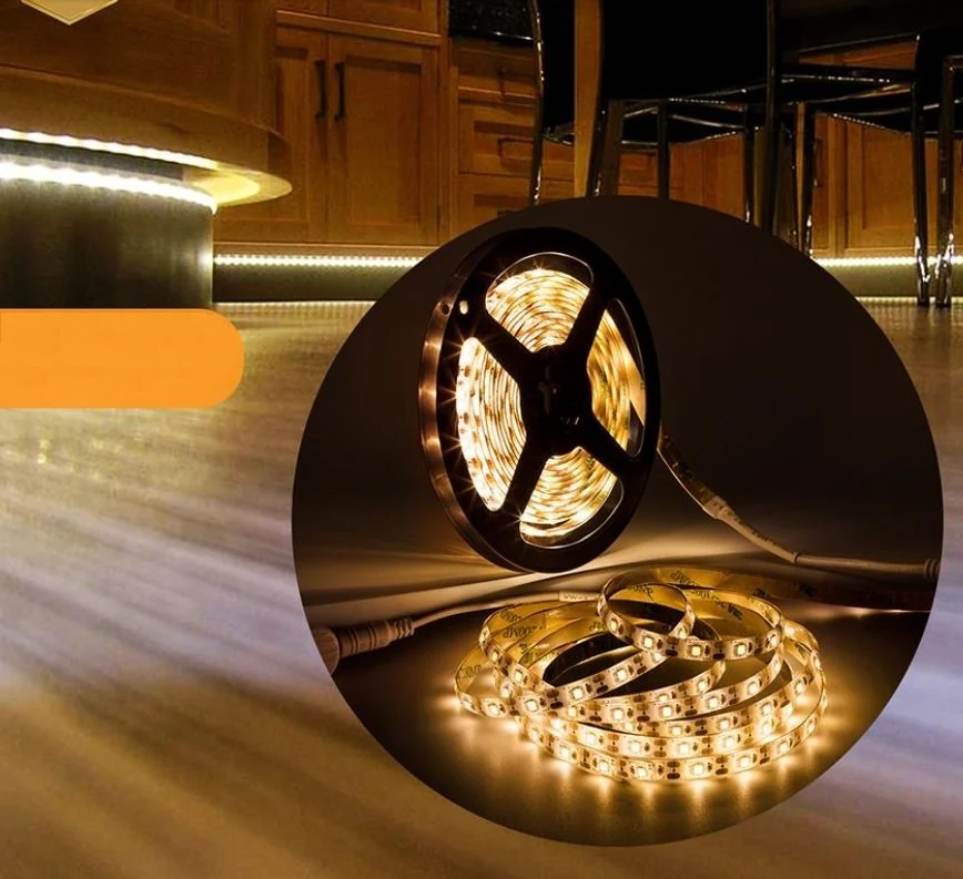 Cata 12 Volt Dış Mekan IP44 Slikonlu 10 Çipli Şerit Led Günışığı 3200k CT-4488 [5 Metre]