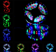 Cata 10 Çip Dış Mekan Slikonlu 60 Led Şerit Rgb CT-4534 - 5 Metre