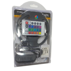 Cata Rgb Şerit Led Seti 5 Mt Rgb Led 3 Renk + Trafo + Rgb Kumanda Ct-4557