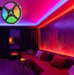 Cata Rgb Şerit Led Seti 5 Mt Rgb Led 15 Renk + Trafo + Rgb Kumanda Ct-4558