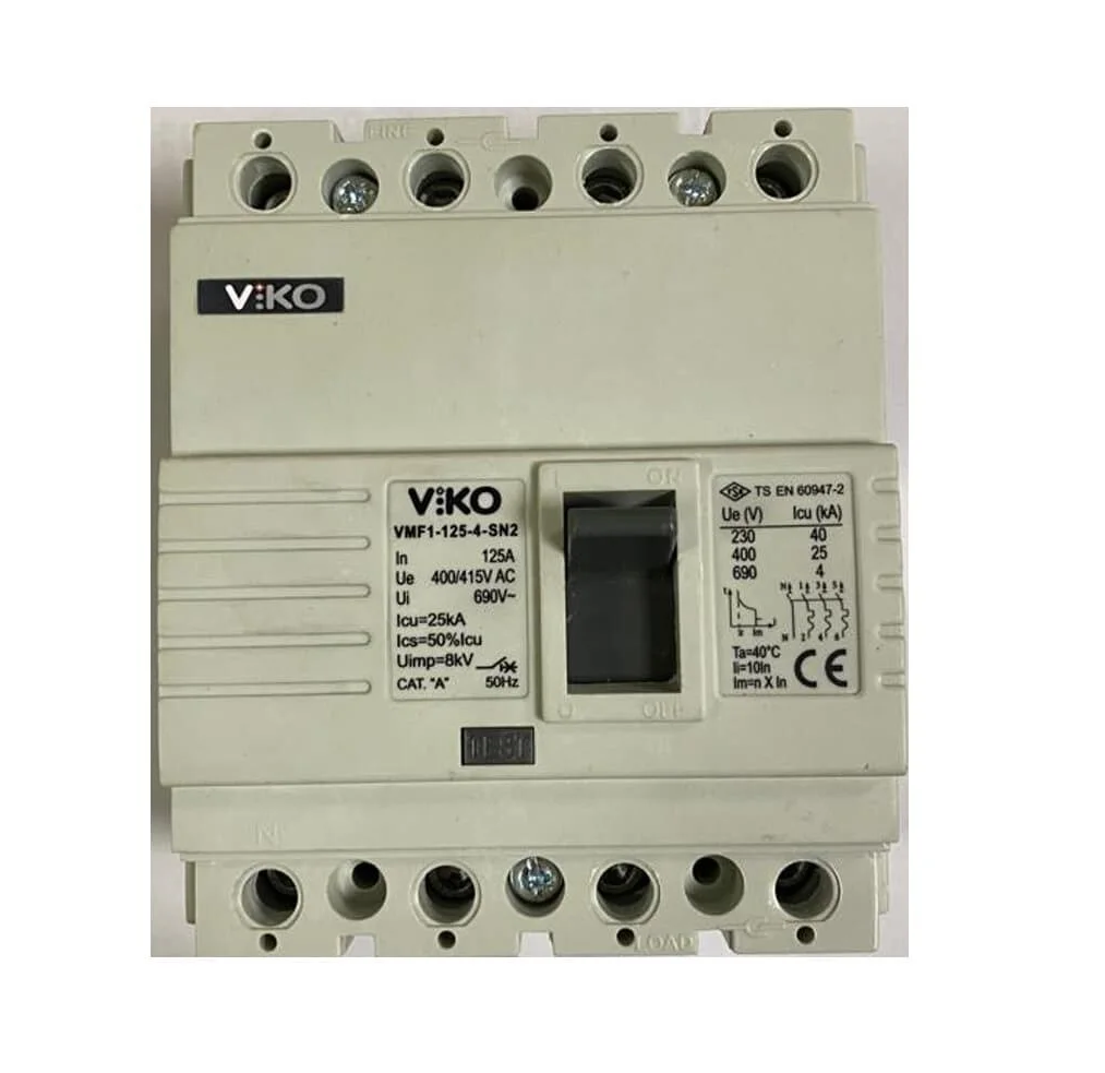 Viko 4X160 Amper 4 Kutuplu 35kA Sabit Kompakt Şalter VMF2-160-4-SN2