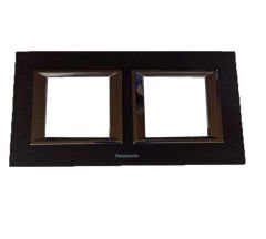 Viko Panasonic Thea 2x2M Ultima Metal Eloxal Siyah Renk Çerçeve - WVTF28575AB-TR
