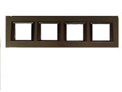 Viko Panasonic Thea 4x2M Ultima Metal Eloxal Bronz Renk Çerçeve - WVTF28505AR-TR