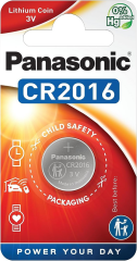Panasonic 3 Volt 90 mAh Lityum Pil CR-2016EL/1B - 1 Adet