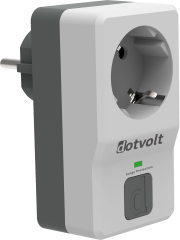 Dotvolt Tekli Akım Korumalı Priz Beyaz Anahtarlı Surge Hunter 1050 Joule