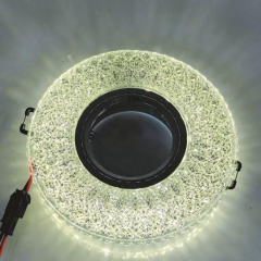 Cata Yağmur Led Çerçeveli Dekoratif Cam Spot Ct-6615