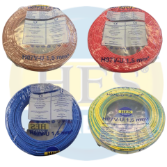 Hes Kablo 1,5 mm² Nya Tam Bakır TSE Kablo H057V)U  - 100 Metre