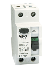 Viko 2x32 Amper 300 Miliamper Monofaze Kaçak Akım Rölesi - VTR2-32300