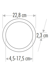Cata 20W Plus Slim Led Ayarlanabilir Led Panel Aydınlatma ct-5648