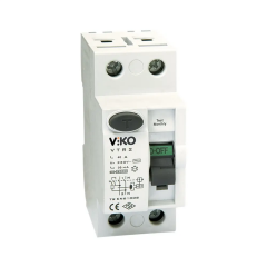 Viko 2x40 Amper 30 Miliamper Monofaze Kaçak Akım Rölesi - VTR2-4230