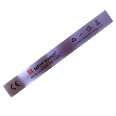 Mervesan 12V 5A Metal Kasa Slim İnce Adaptör MRW-60-12PL