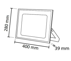 Noas 200W LED Projektör Beyaz Işık 6500K 18000 Lümen YL70-0200