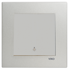 Viko Artline Novella Saten Light Yaylı Anahtar ÇERÇEVELİ